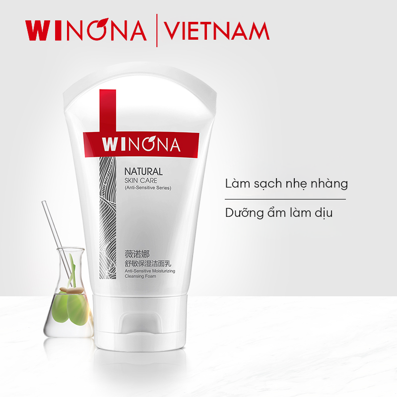 Sữa Rửa Mặt Dưỡng Ẩm Dịu Nhẹ Winona