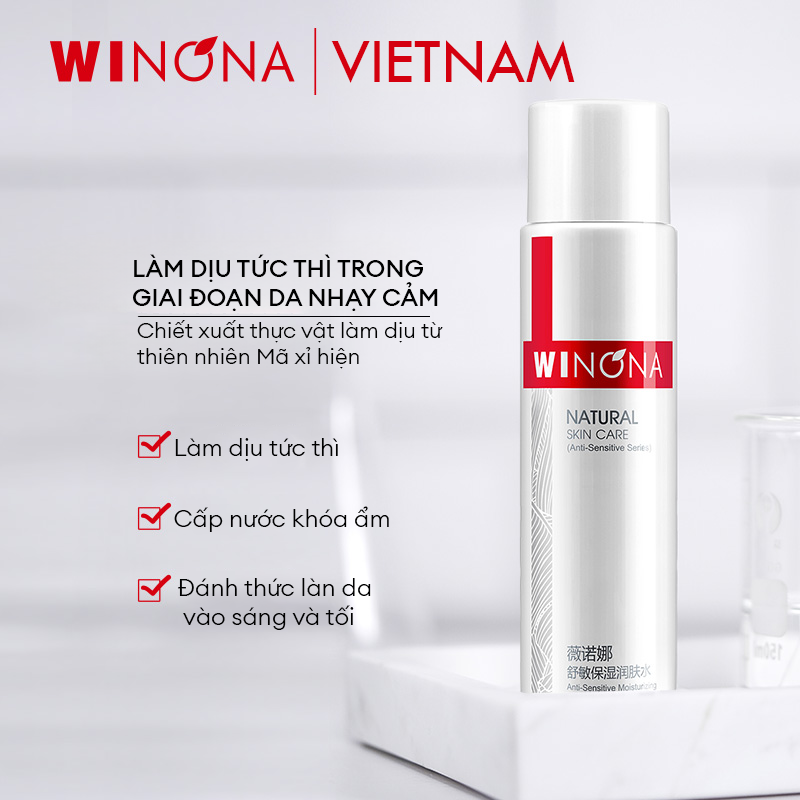 Lotion tinh chất đặc trị làm dịu & dưỡng ẩm cho da nhạy cảm Winona