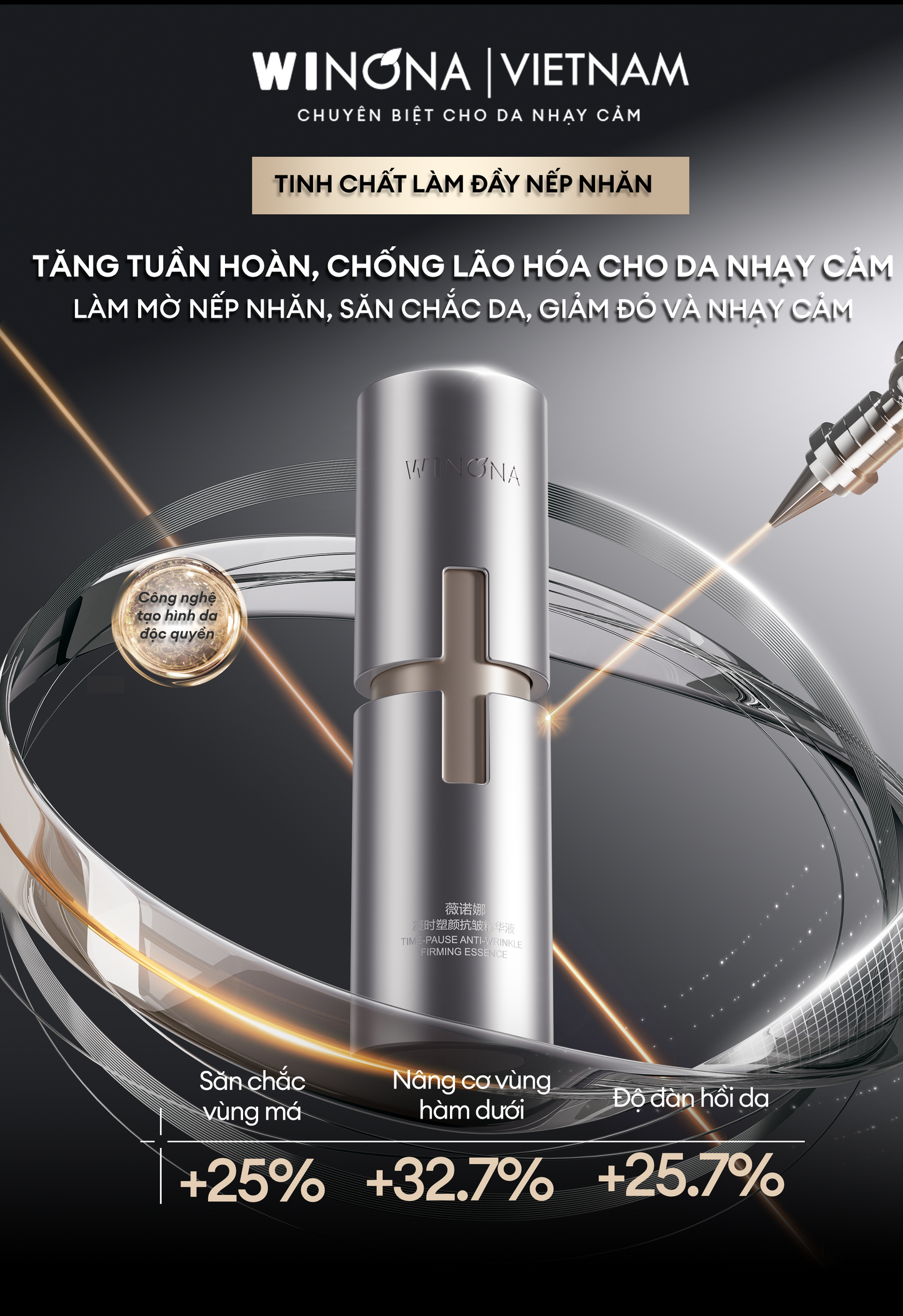 Tinh chất làm đầy nếp nhăn