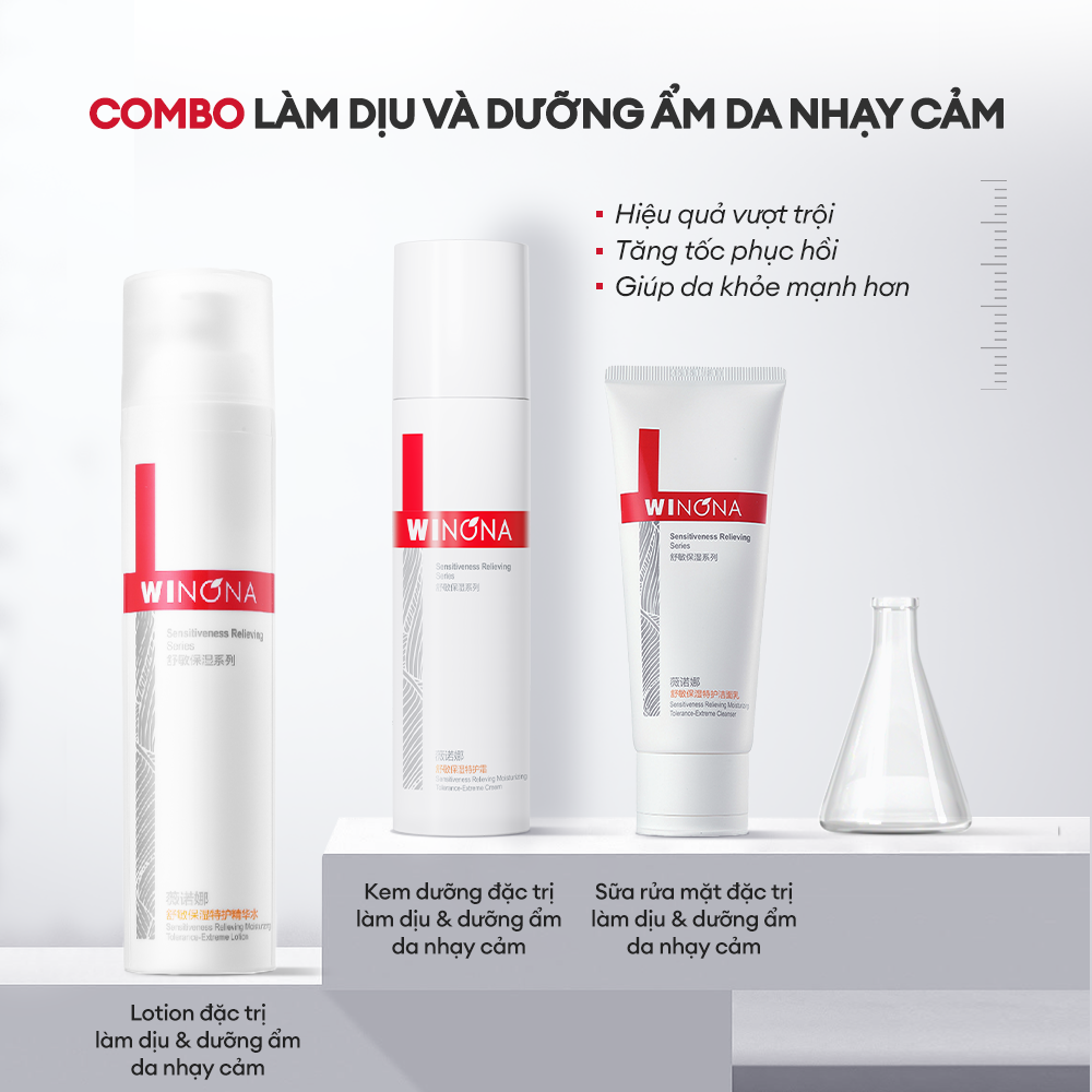 SỮA RỬA MẶT LÀM DỊU DA NHẠY CẢM