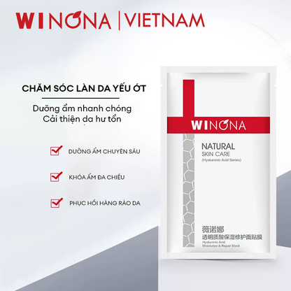 Mặt Nạ Phục Hồi Dưỡng Ẩm Hyaluronic Acid Winona