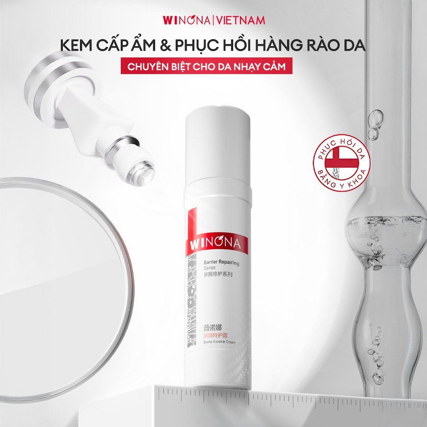 KEM CẤP ẨM & PHỤC HỒI HÀNG RÀO BẢO VỆ DA