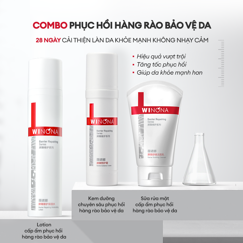 SỮA RỬA MẶT CẤP ẨM & PHỤC HỒI HÀNG RÀO BẢO VỆ DA