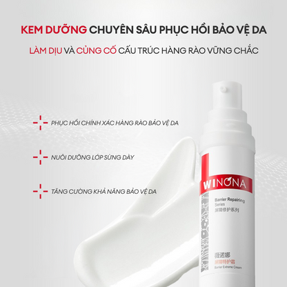 KEM CẤP ẨM & PHỤC HỒI HÀNG RÀO BẢO VỆ DA