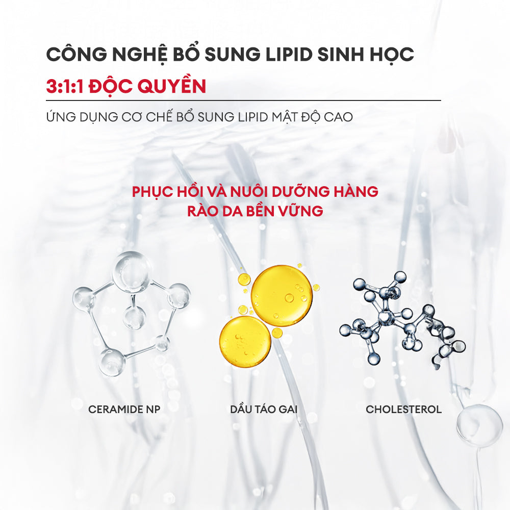KEM CẤP ẨM & PHỤC HỒI HÀNG RÀO BẢO VỆ DA