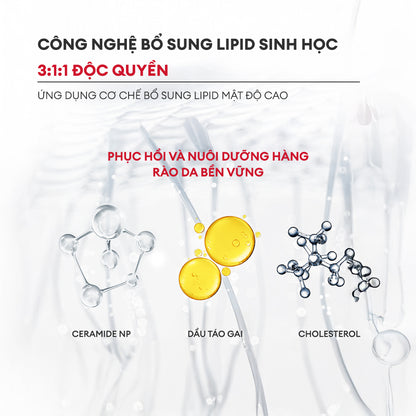 KEM CẤP ẨM & PHỤC HỒI HÀNG RÀO BẢO VỆ DA
