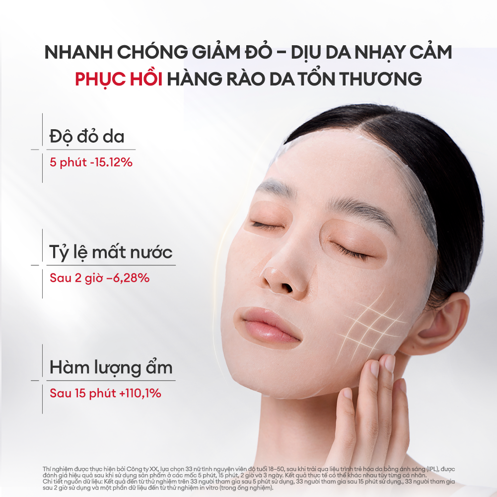 Mặt Nạ Đông Khô Phục Hồi Làm Dịu Da Winona