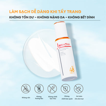 Sữa chống nắng dịu nhẹ cho da nhạy cảm SPF48 PA+++