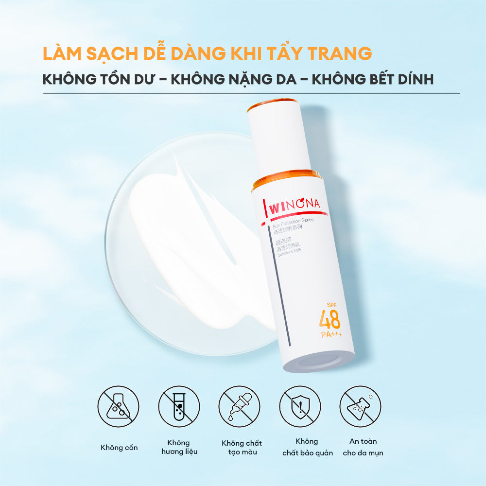 SỮA CHỐNG NẮNG DỊU NHẸ CHO DA NHẠY CẢM