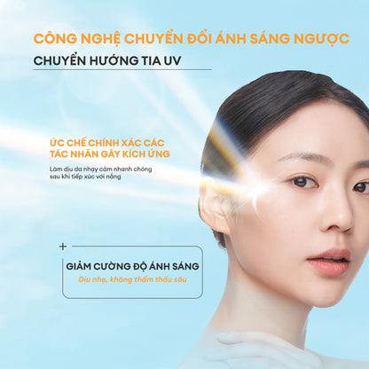 SỮA CHỐNG NẮNG DỊU NHẸ CHO DA NHẠY CẢM