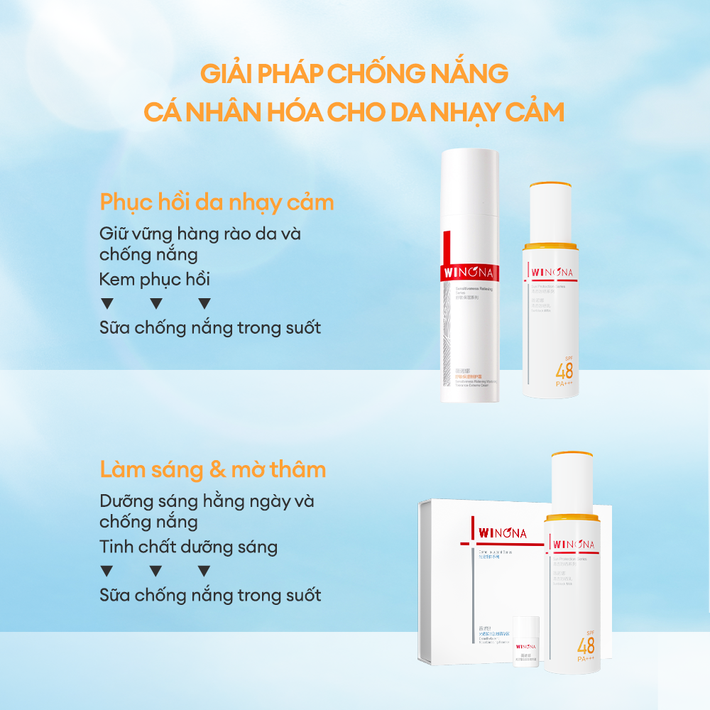 SỮA CHỐNG NẮNG DỊU NHẸ CHO DA NHẠY CẢM