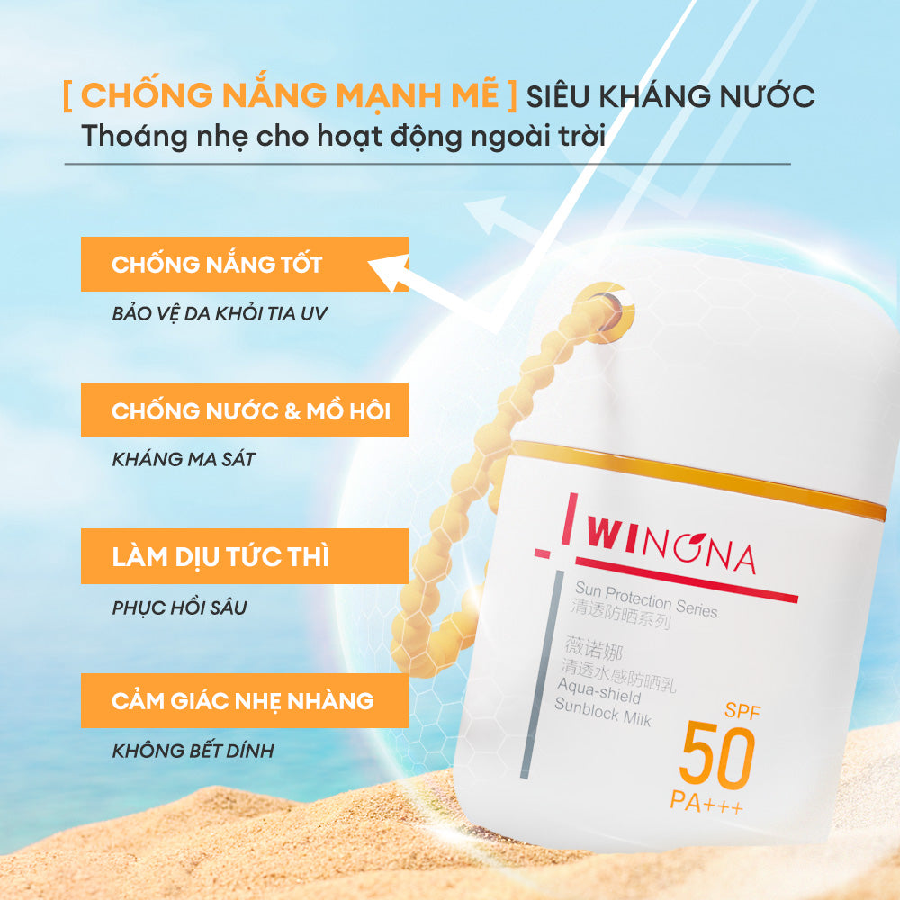 SỮA CHỐNG NẮNG CHỐNG NƯỚC CHO DA NHẠY CẢM