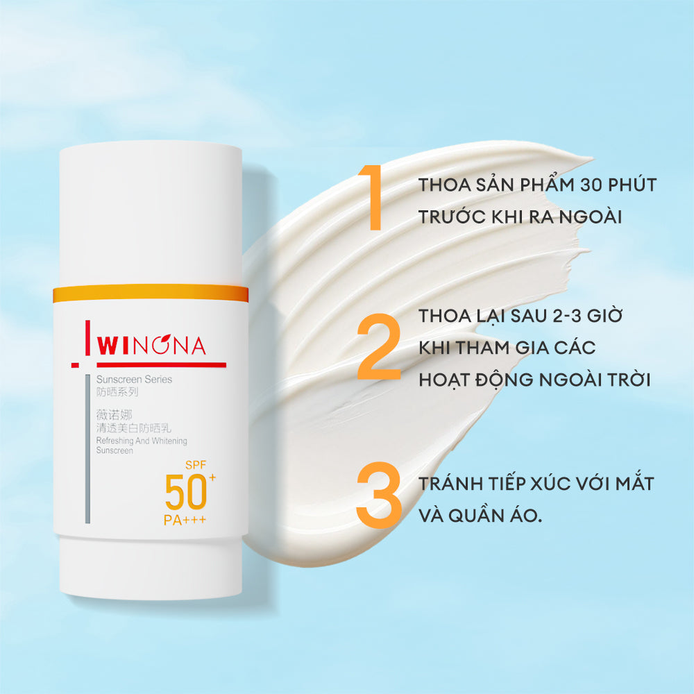 KEM CHỐNG NẮNG DƯỠNG TRẮNG MỜ THÂM SẠM