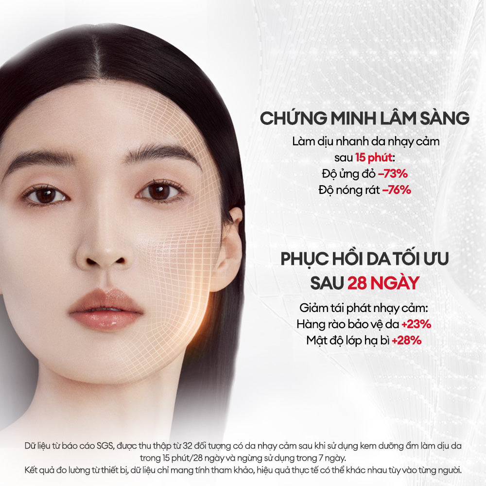 CREAM LÀM DỊU VÀ PHỤC HỒI DA NHẠY CẢM