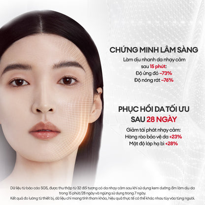 CREAM LÀM DỊU VÀ PHỤC HỒI DA NHẠY CẢM