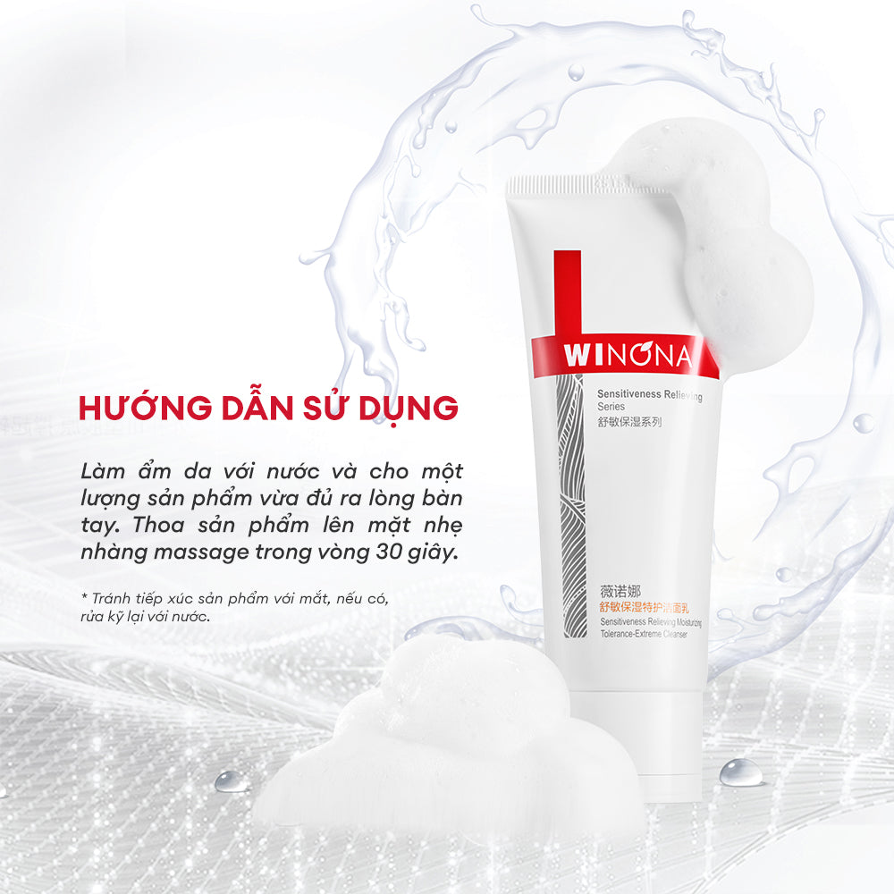 SỮA RỬA MẶT LÀM DỊU DA NHẠY CẢM