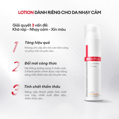 LOTION CẤP CỨU PHỤC HỒI DA NHẠY CẢM
